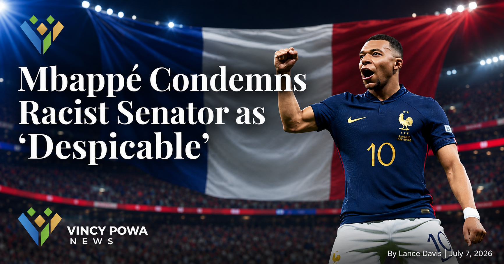 Mbappé Condemns Paraguayan Senator as ‘Despicable’ and ‘Unworthy’ Over Racist Abuse