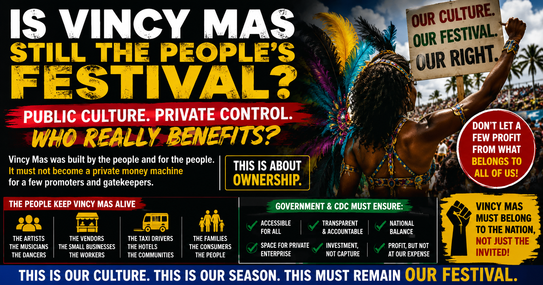Is Vincy Mas Still the People’s Festival?