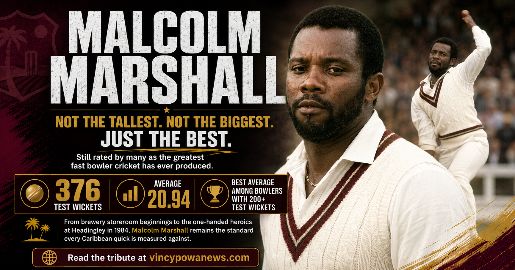 Malcolm Marshall: The Fast Bowler Who Set the Standard