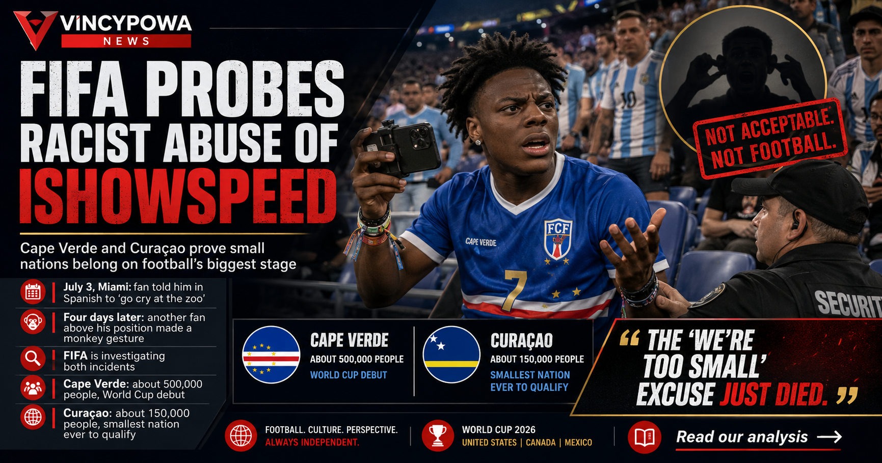 He Wore a Cape Verde Shirt to the World Cup. Then the Abuse Started.