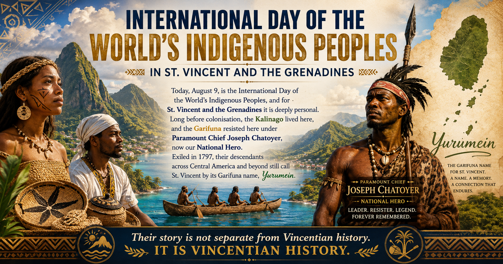 Our ancestors were here: honouring SVG’s Kalinago and Garifuna heritage