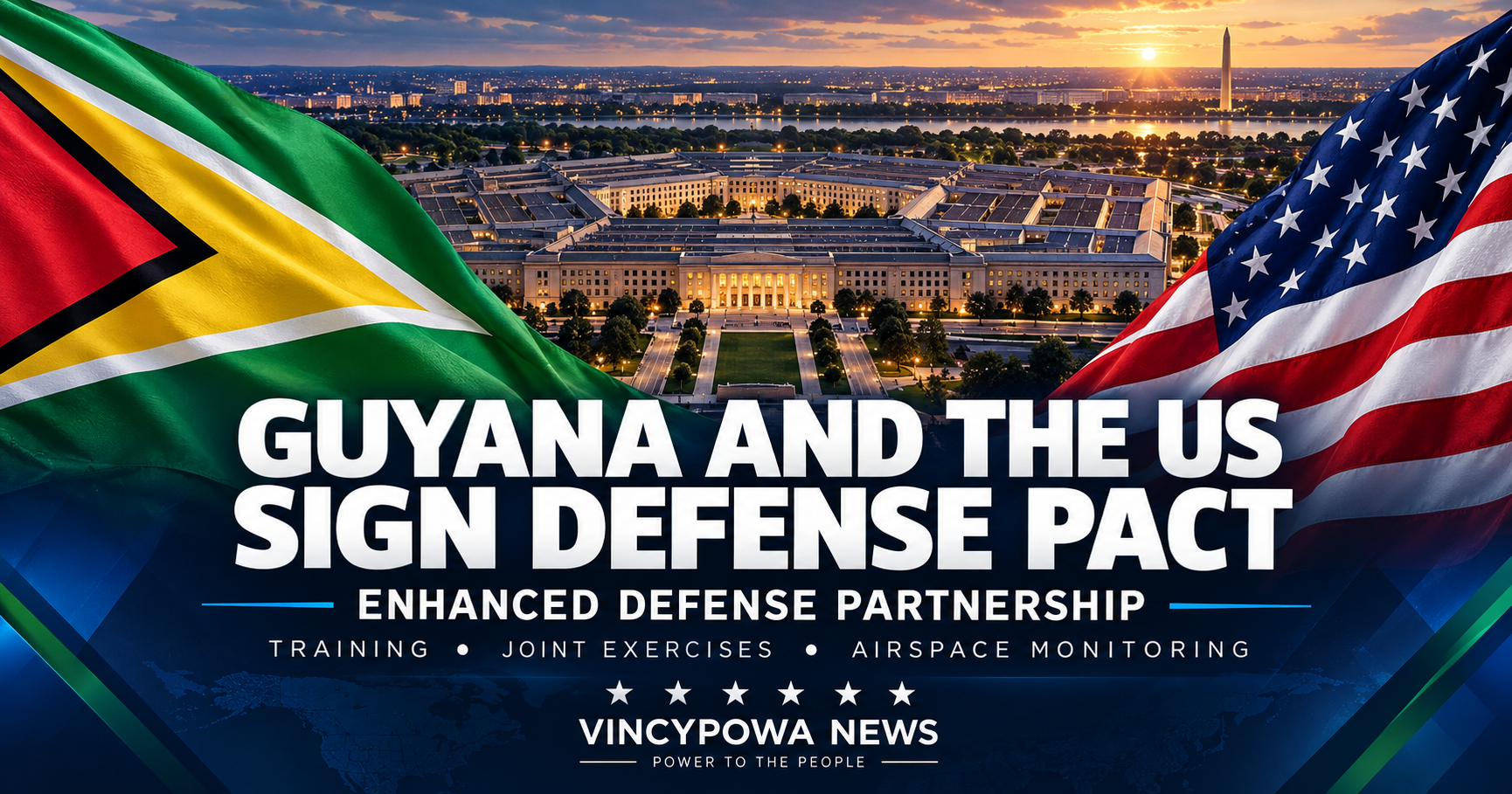 Guyana and United States Sign Enhanced Defense Partnership at Pentagon