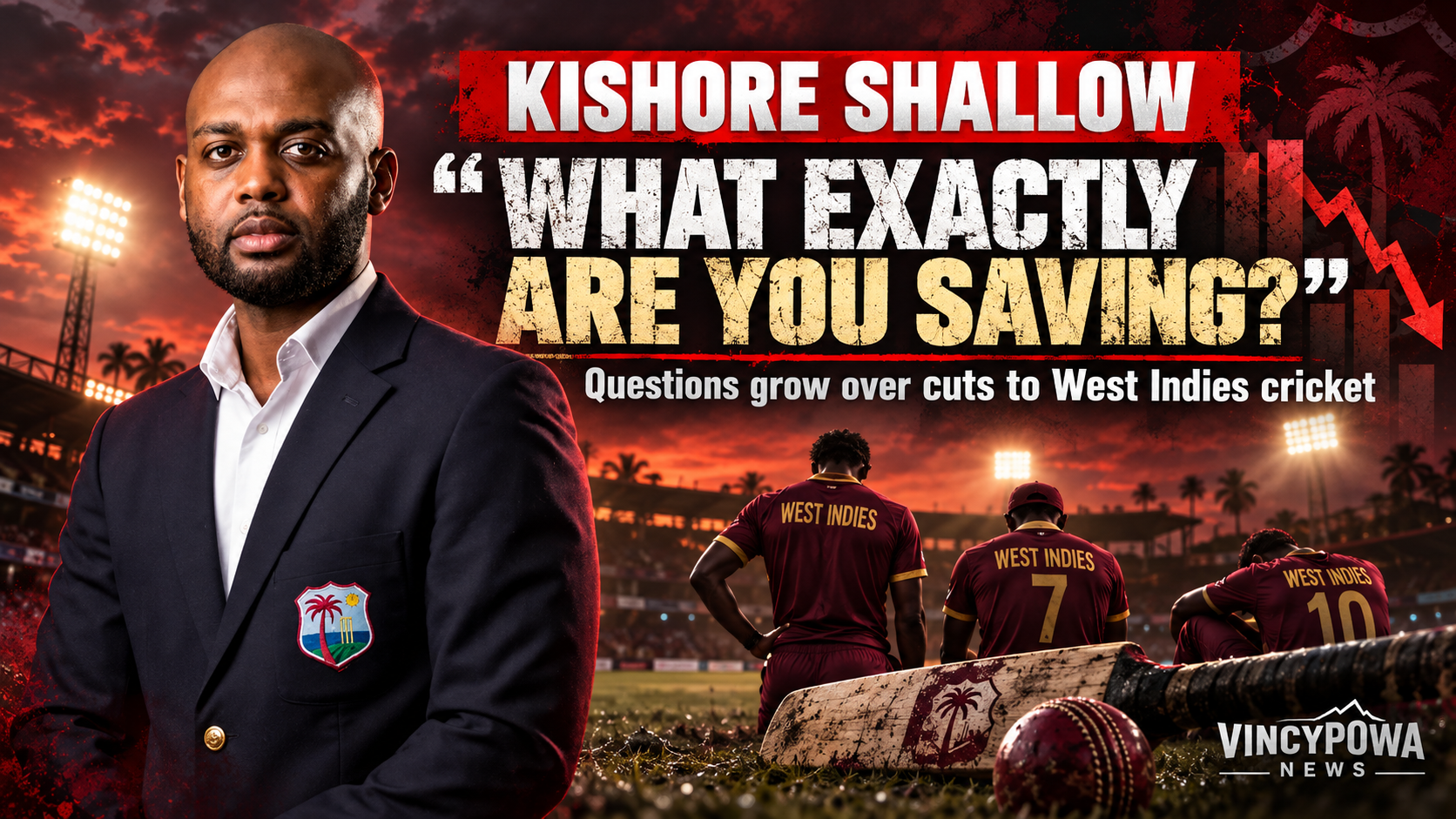 Dr. Kishore Shallow, Are You Saving West Indies Cricket or Cutting Away Its Future?