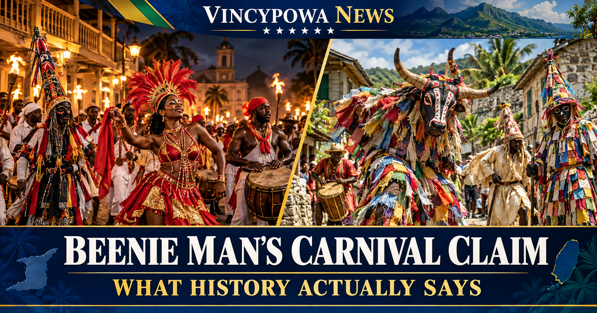 Beenie Man Gets Carnival History Wrong: Jamaica’s Jonkonnu Is Not Trinidad’s Carnival