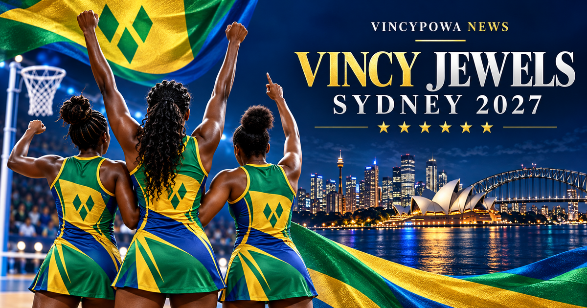 Vincy Jewels Qualify for 2027 Netball World Cup After Dramatic Victory Over St. Lucia